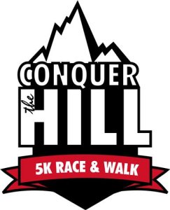Conquer the Hill 5k Race and Walk Logo