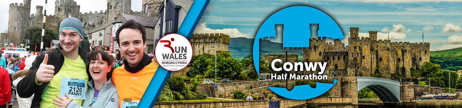 Conwy Half Marathon Logo