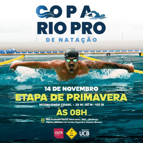 COPA RIO PRO DE NATAÇÃO - ETAPA PRIMAVERA Logo