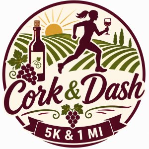 Cork & Dash 5K Logo