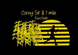 Corny 5k & 1 Mile Run/Walk Logo