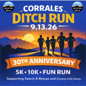 Corrales Ditch Run Logo