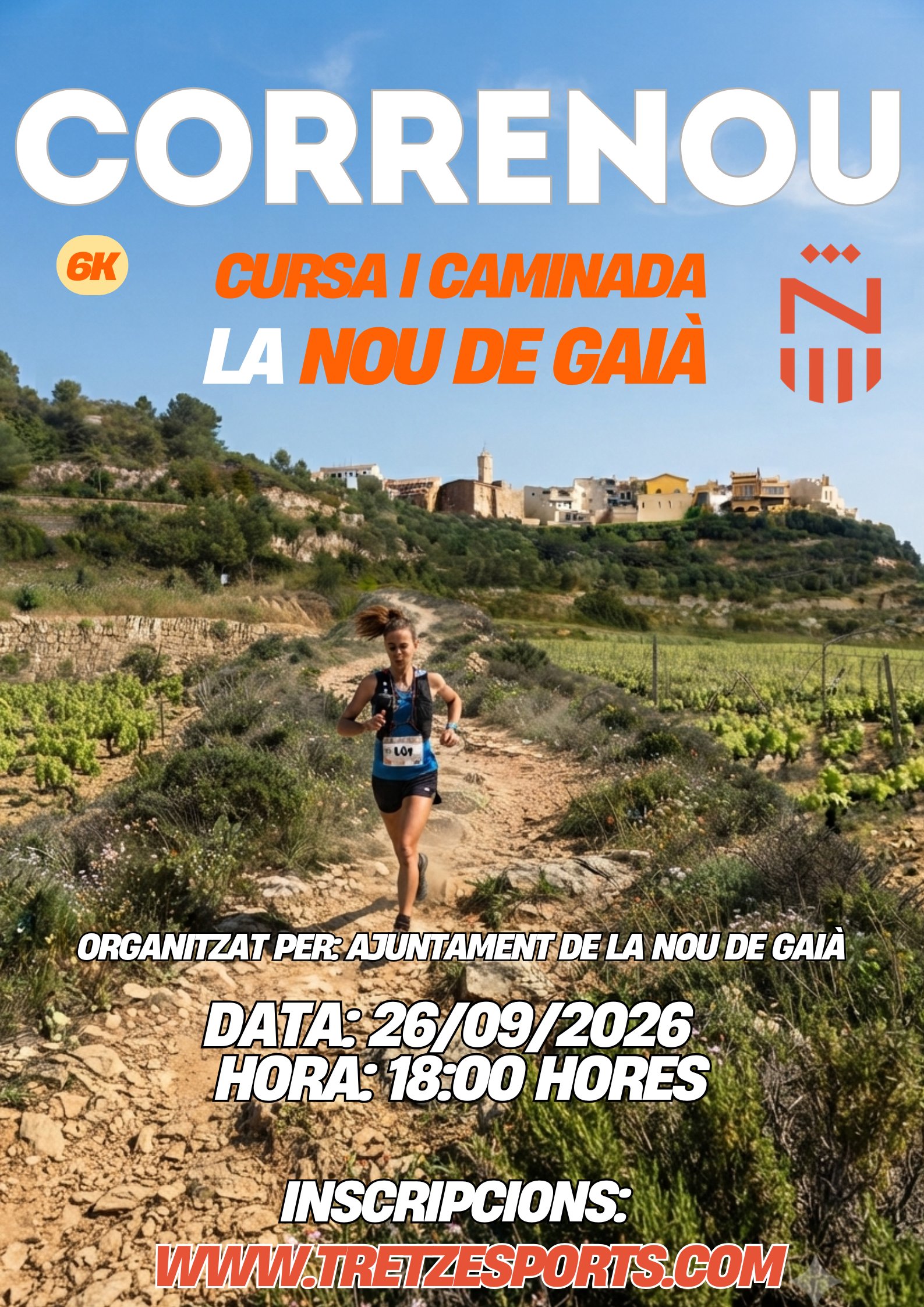 CORRENOU - LA NOU DE GAIÀ Logo
