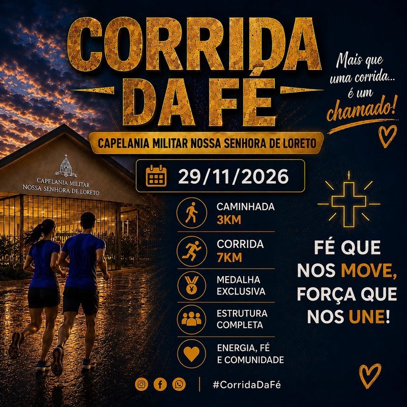 CORRIDA DA FÉ 2026 Logo