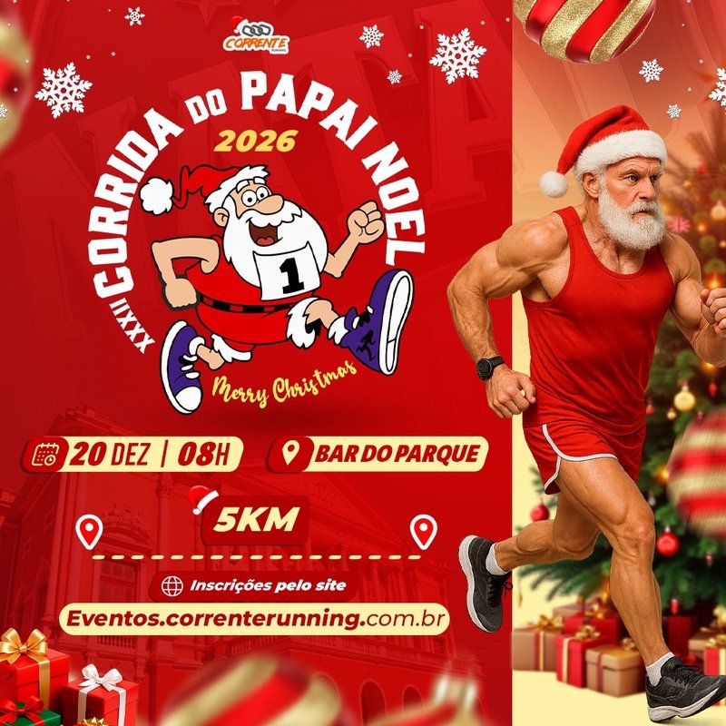 Corrida de Entretenimento Papai Noel Logo