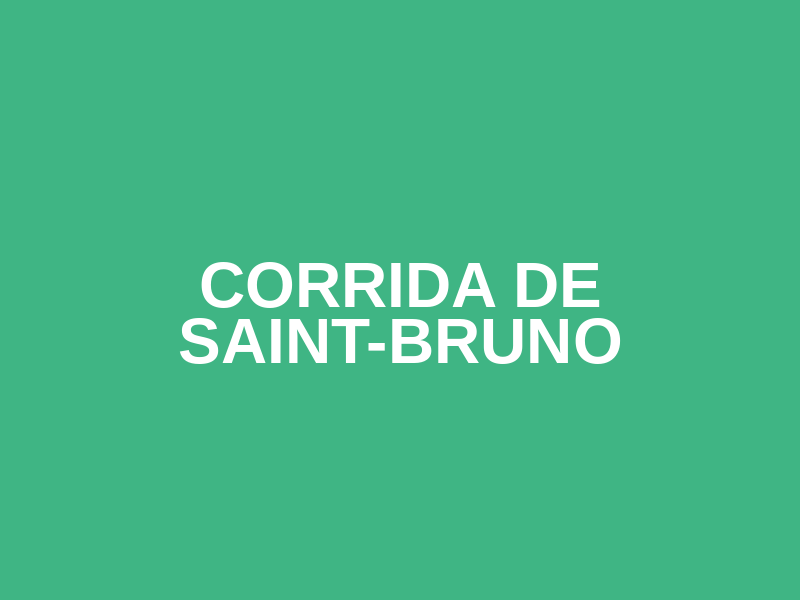 Corrida de Saint-Bruno Logo