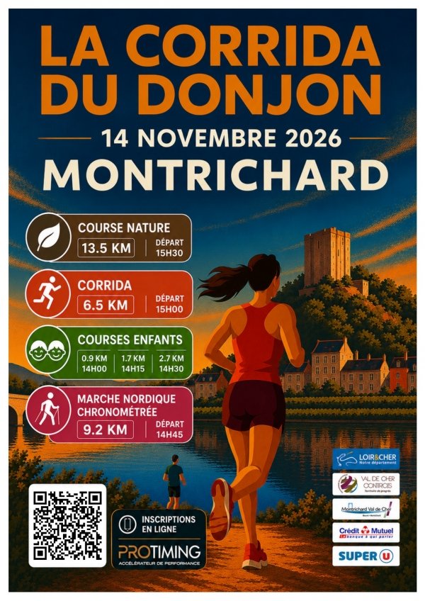 Corrida du Donjon Logo