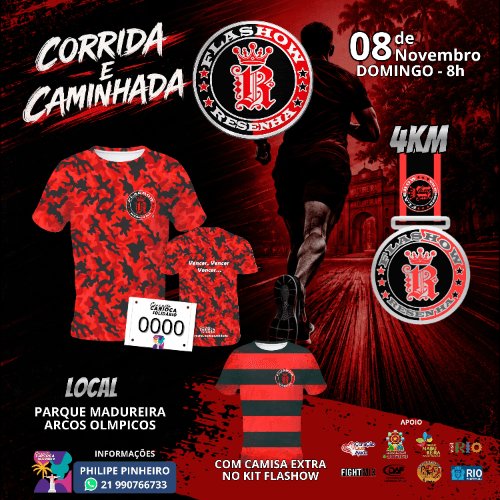 CORRIDA FLASHOW RESENHA Logo