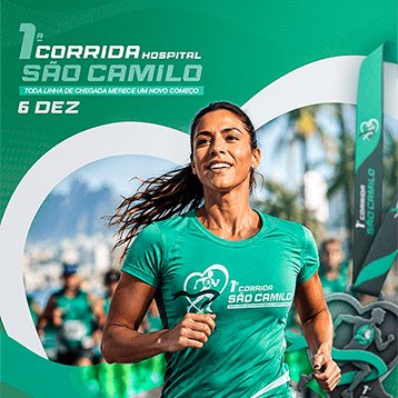 CORRIDA HOSPITAL SÃO CAMILO - TODA LINHA DE CHEGADA, MERECE UM NOVO COMEÇO