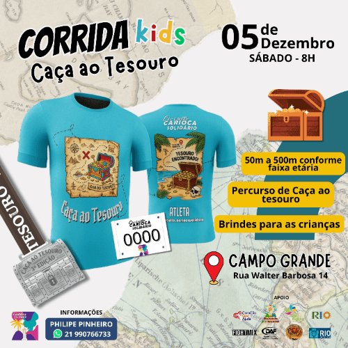 CORRIDA KIDS CAÇA AO TESOURO Logo
