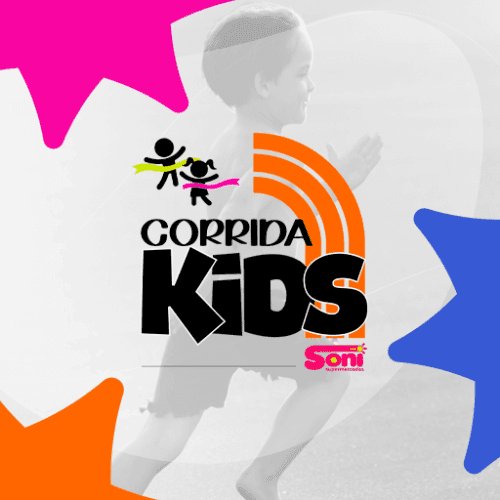 CORRIDA KIDS - INSTITUTO CASA DO CORREDOR  - SONI SUPERMERCADOS Logo