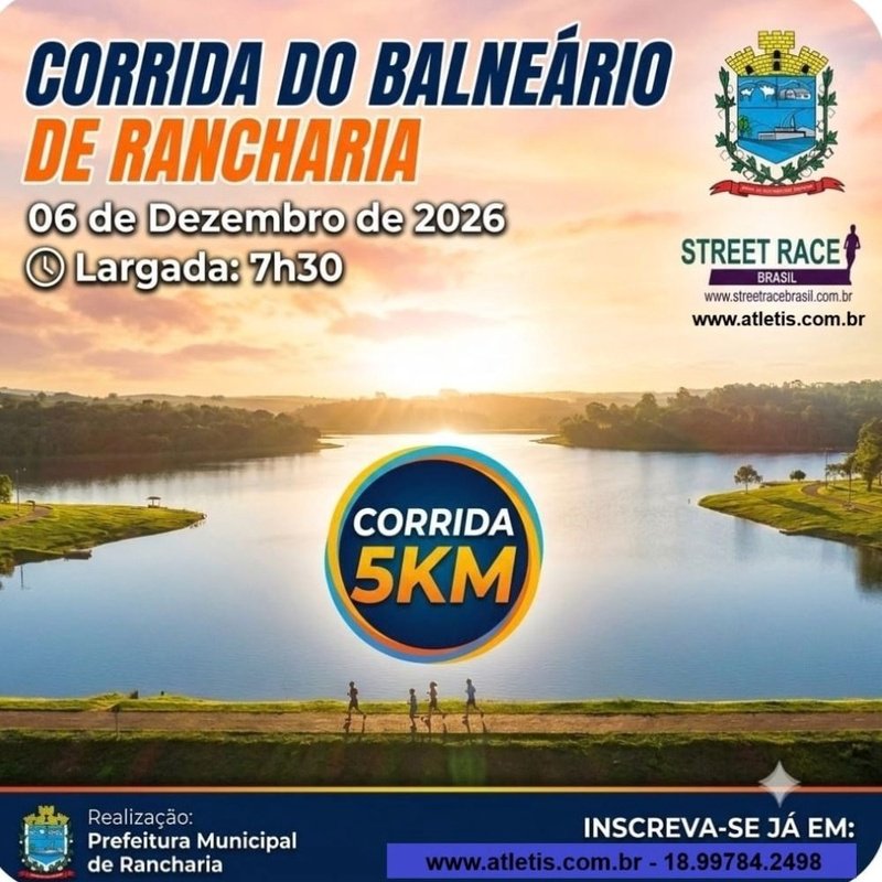 CORRIDA NO BALNEARIO RANCHARIA