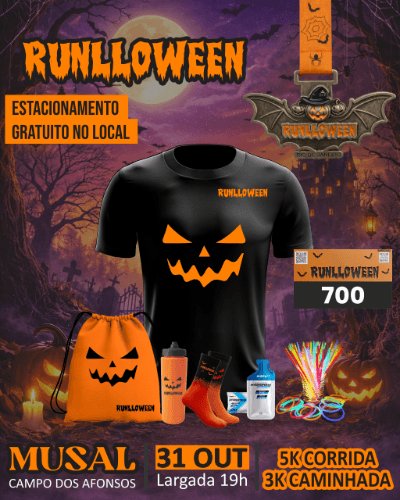 CORRIDA NOTURNA RUNLLOWEEN 2º EDIÇÃO Logo