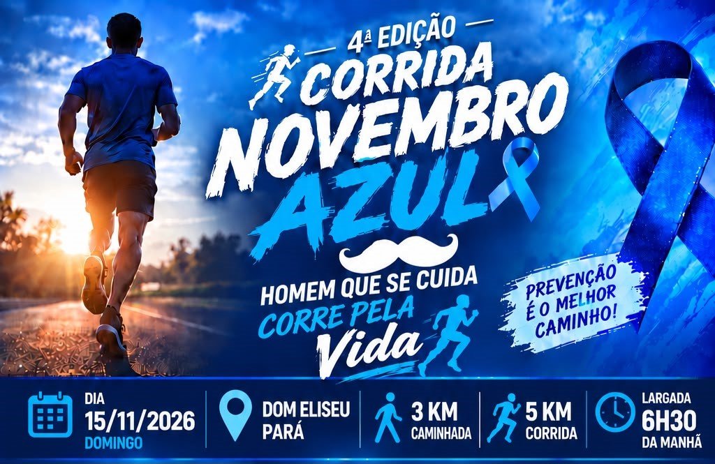 CORRIDA NOVEMBRO AZUL