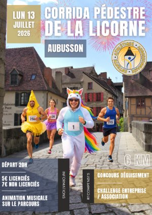 Corrida pédestre de la licorne
