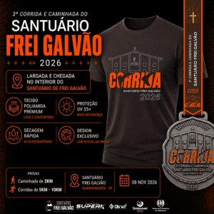 CORRIDA SANTUÁRIO FREI GALVÃO Logo
