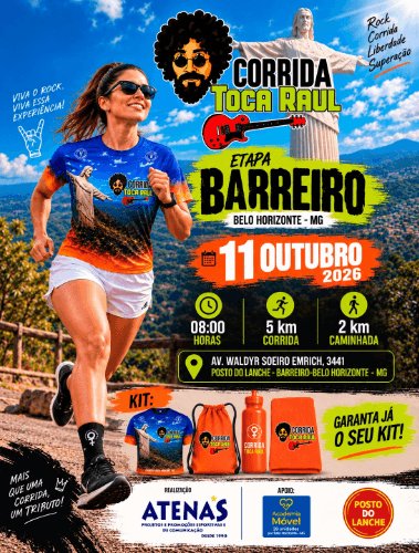 CORRIDA TOCA RAUL BARREIRO BH Logo