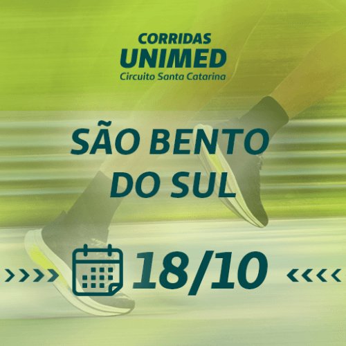 CORRIDAS UNIMED CIRCUITO SC - 2026 - ETAPA SÃO BENTO DO SUL Logo