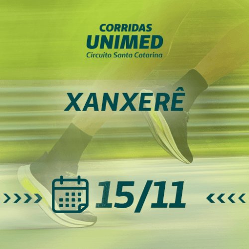 CORRIDAS UNIMED CIRCUITO SC - 2026 - ETAPA XANXERÊ Logo