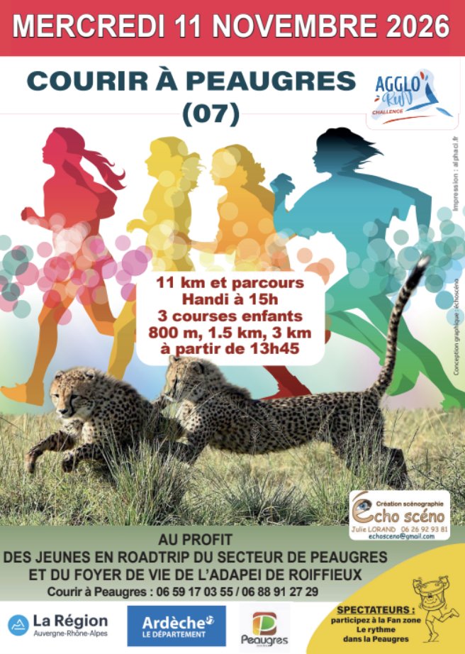 Courir à Peaugres Logo