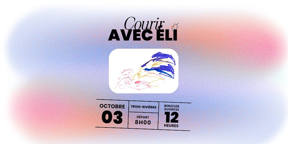 Courir avec Éli - 2e édition | Présenté par Loin Devant Ressources Humaines Logo