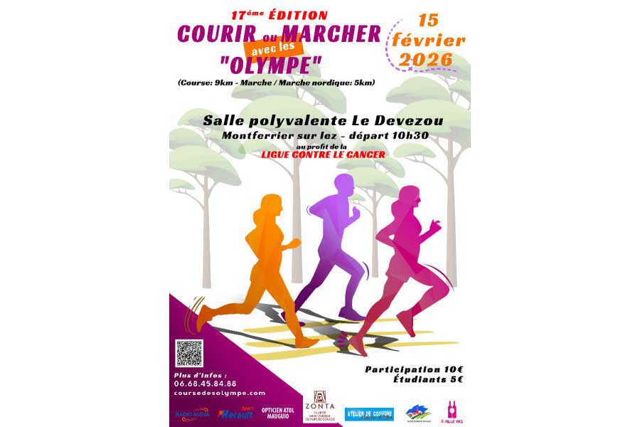Courir Ou Marcher Avec les Olympe