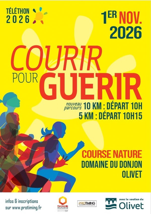 Courir pour Guérir Logo