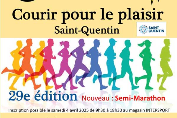 Courir Pour le Plaisir - Saint-Quentin Logo