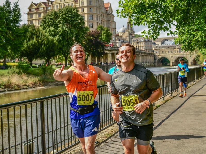 Course des deux tunnels de Bath Logo