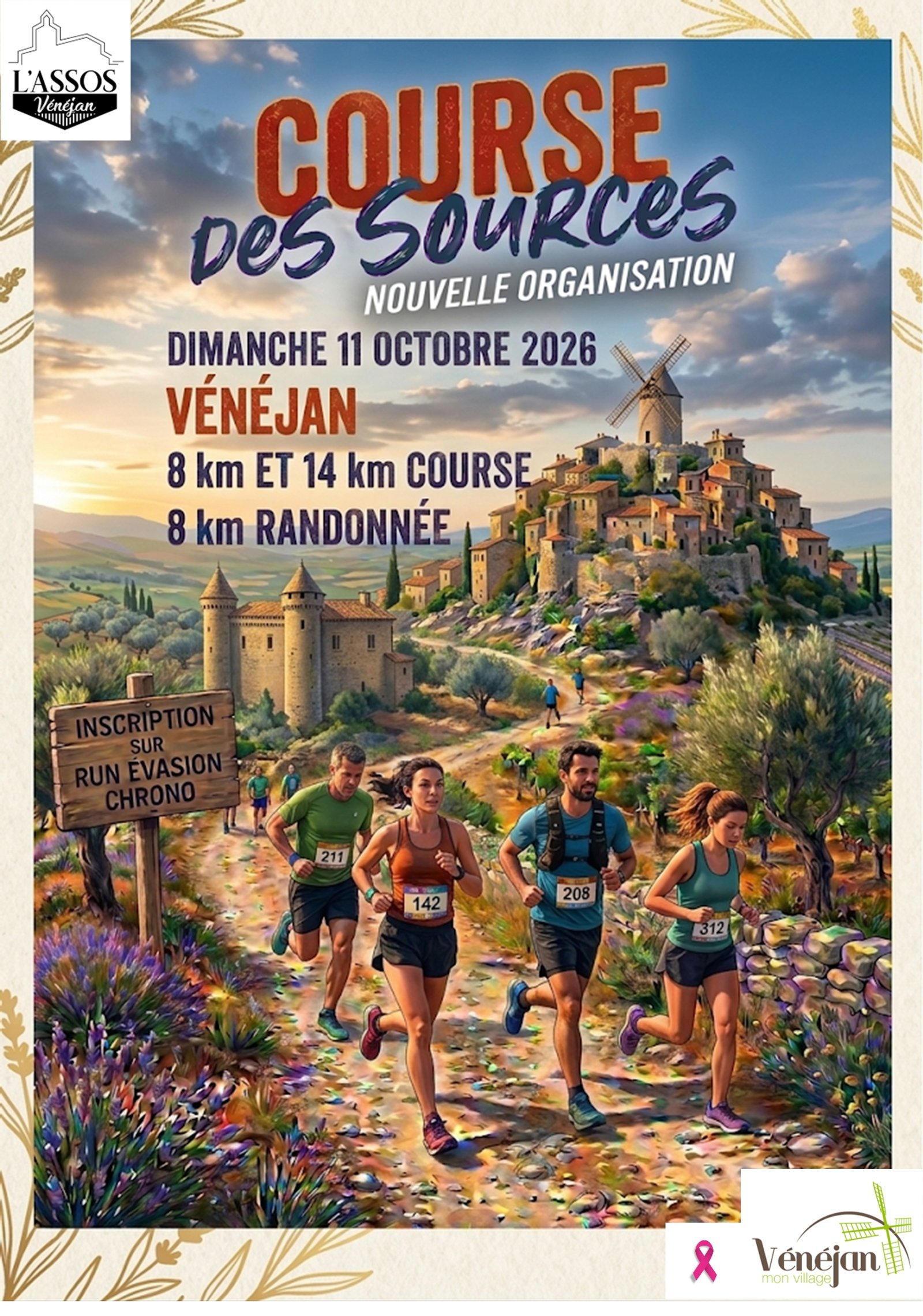 COURSE DES SOURCES Logo