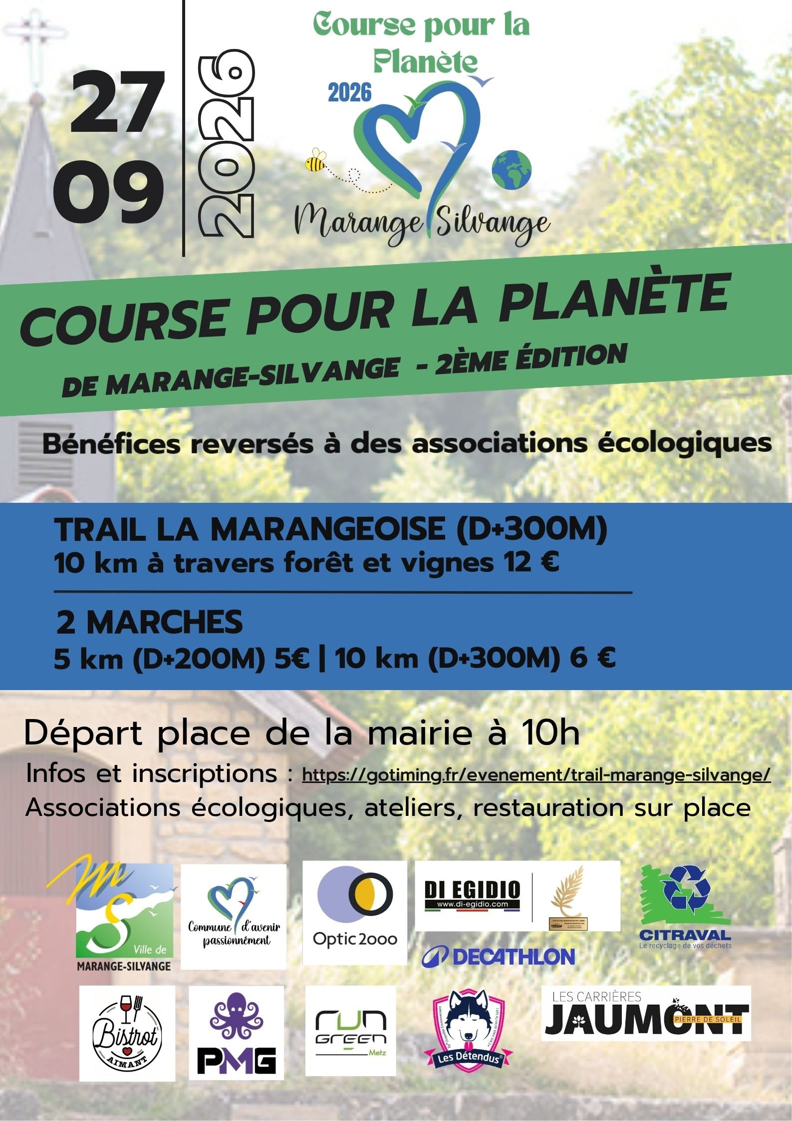 Course pour la Planète de Marange-Silvange