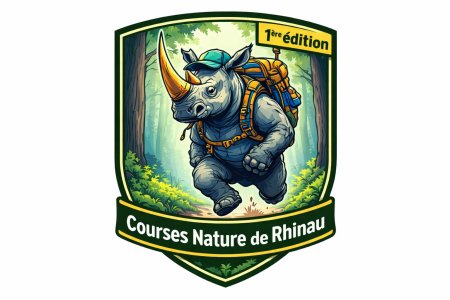 Courses Nature de Rhinau® Logo