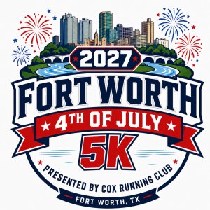 Fort Worth 4th of July 5K Logo