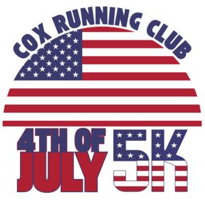 Cox Running Club 4th of July 5K Logo