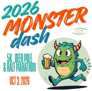 Cox Running Monster Dash & Beer Mile Logo