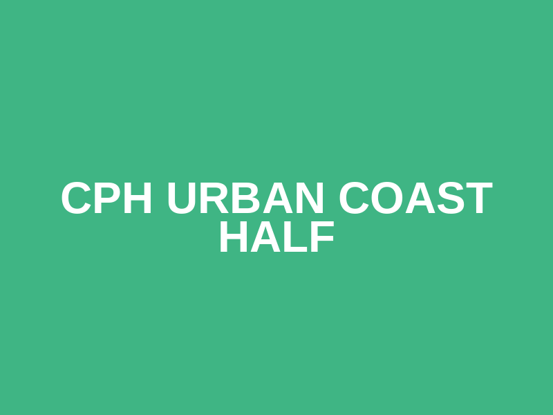 Cph Urban Coast Half Logo