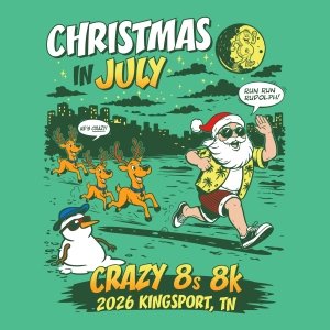 Crazy 8s 8K, Almost Crazy 3K Run/Walk, Little8s/Special 8s Logo