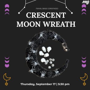 Crescent Moon Wreath