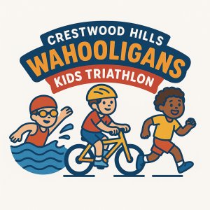 Crestwood Hills Wahooligan Kids Triathlon Logo
