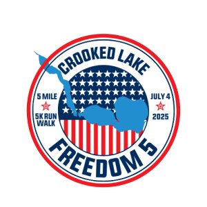 Crooked Lake Freedom 5 Logo