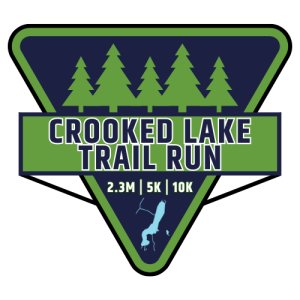 Crooked Lake Trail Run Logo