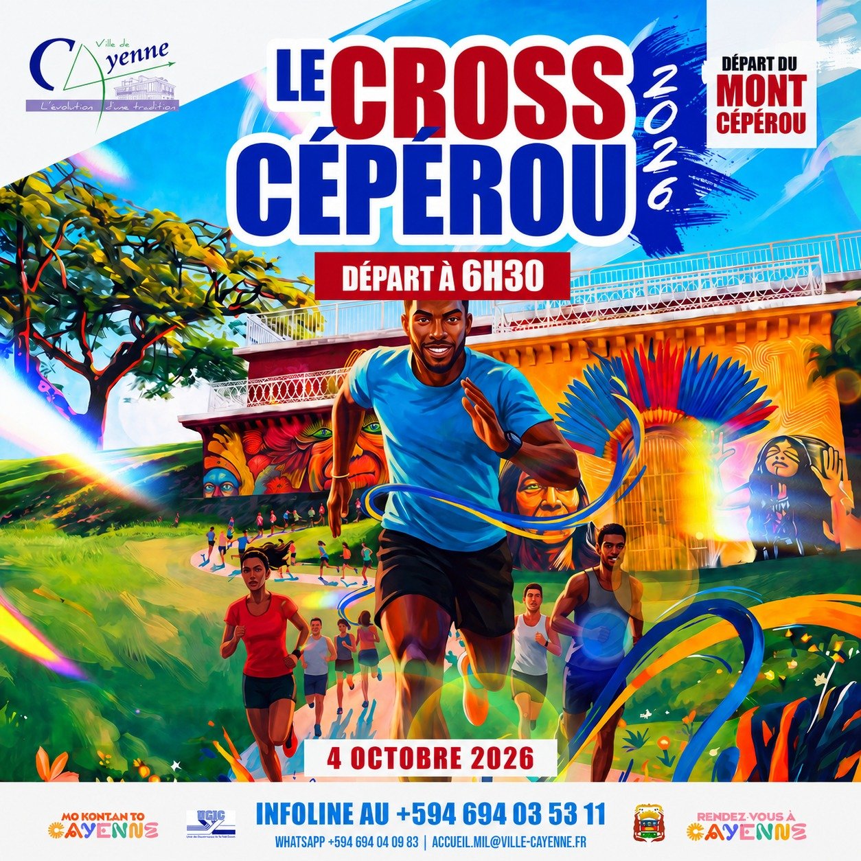CROSS CEPEROU 2026 DE LA VILLE DE CAYENNE - 4EME EDITION
