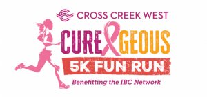 Cross Creek West CUREageous 5k Fun Run Logo