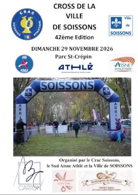 Cross de la Ville de Soissons Logo