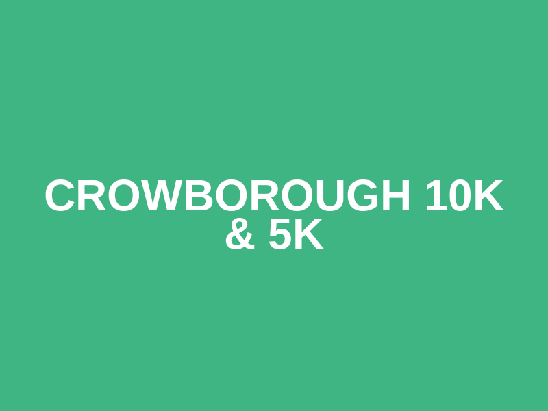 Crowborough 10k & 5k Logo