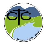 Crozet Trails Crew 5K/10k Trail Run + Family Fun Run Logo