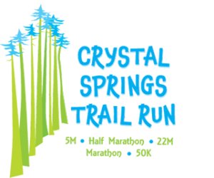 Crystal Springs Trail Run Logo