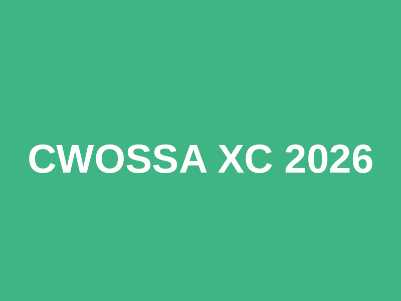 CWOSSA XC 2026 Logo