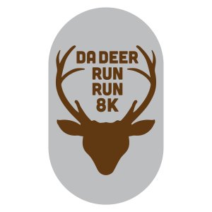 Da Deer Run Run Logo