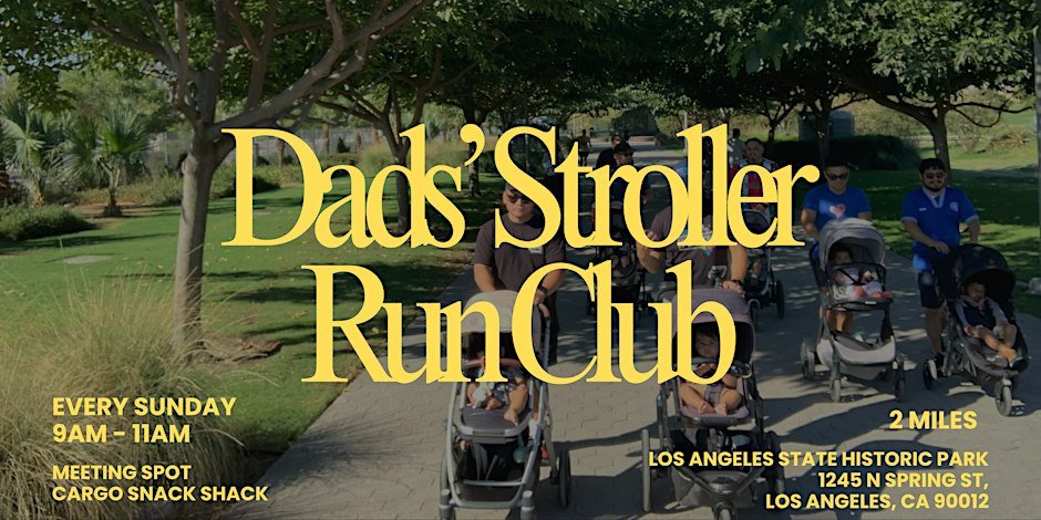 Dads' Stroller Run Club - Los Angeles Logo